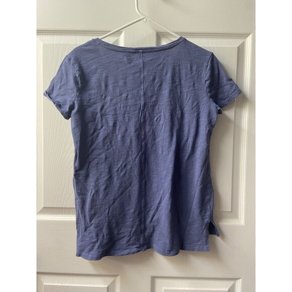 Old Navy Womens T Shirt Size Xtra Small Blue Burner Round Neck Short Sleeved - Picture 3 of 7
